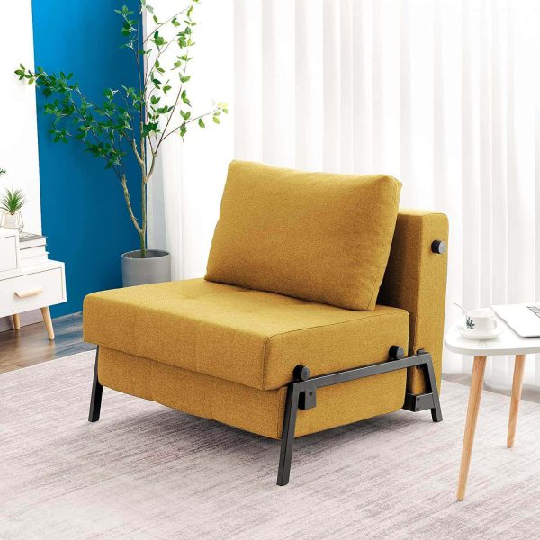 Canapé lit Vonanda, Chaise convertible, Lit d’invité multifonctionnel – Image 11