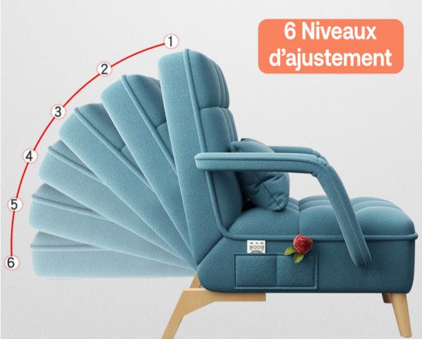 Canapé inclinable réglable – Image 3