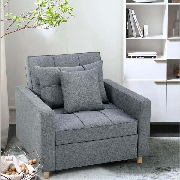 Chaise Convertible Lit 3-en-1 Multi-Fonctions – Image 3