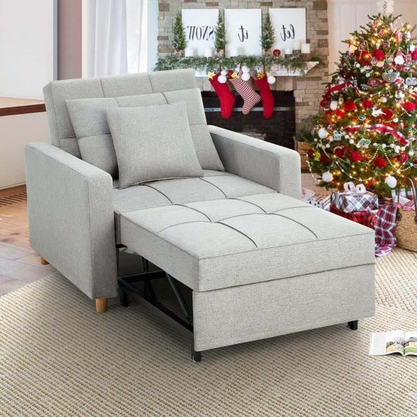 Chaise Convertible Lit 3-en-1 Multi-Fonctions – Image 10